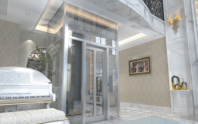 怎么選擇安裝什么樣的別墅家用電梯